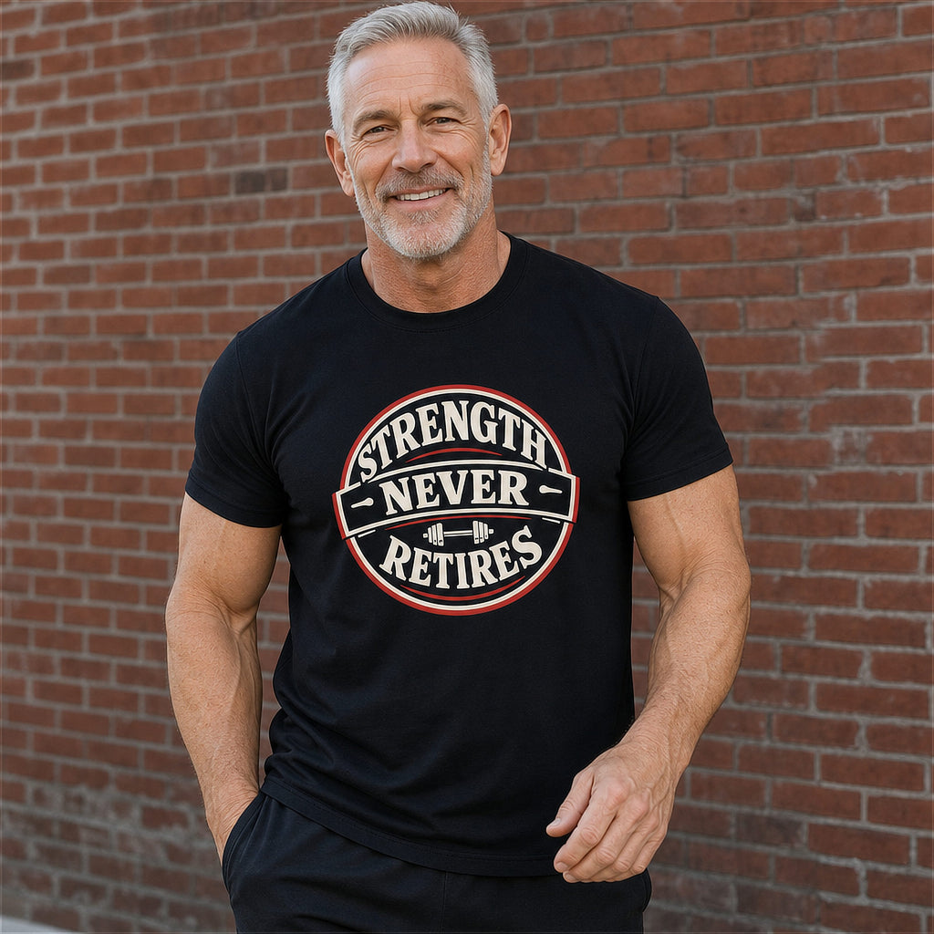 Strength Never Retires T-Shirt