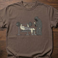 You'll Have To Wait fitness lifestyle apparel featuring muscular lifter bench pressing with grim reaper waiting – Espresso